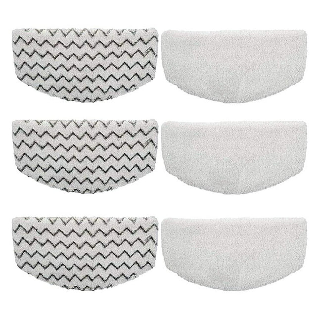 Washable Steam Mop Pads Replacement for Powerfresh 1940 1544 1440 Series Steam Mop, Model 1544A, 2075A, 1806, 5938, 1940W, 1940Q,19408, 19404, 1940A,6 Pack