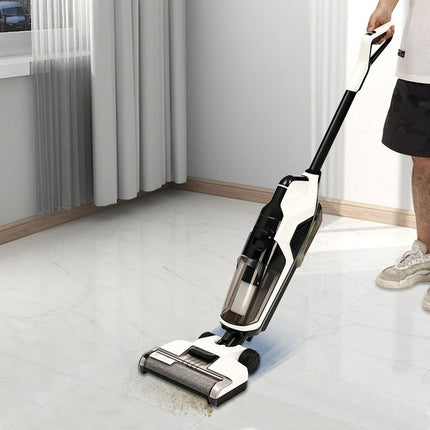 Wuzstar Cordless Vacuum Floor Cleaner Wet Dry One-Step Cleaning Vacuum Mop