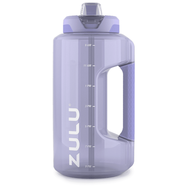 Zulu Lilac 64 fl oz Half Gallon Plastic Goals Jug Water Bottle
