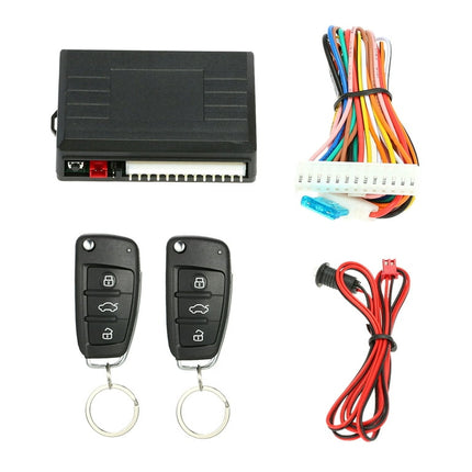 ammoon Universal Car Door Lock Trunk Release Keyless Entry System Central Locking Kit With Remote Control Secure Your Car with Ease!