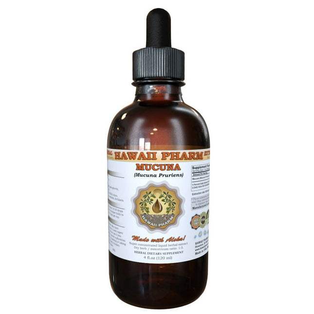 Mucuna (Mucuna Pruriens) Tincture, Organic Dried Seeds Liquid Extract, Ci Mao Li Dou, Herbal Supplement 2 oz