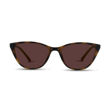TheraSpecs Betty Migraine and Light Sensitivity Glasses | Outdoor FL-41 Tinted Lenses | Pecan Brown Tortoise Frame
