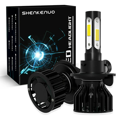 For Jeep Patriot 2007-2013 2014 2015 2016 2017 LED Headlight Bulbs H13 9008 High and Low Beam 2pcs
