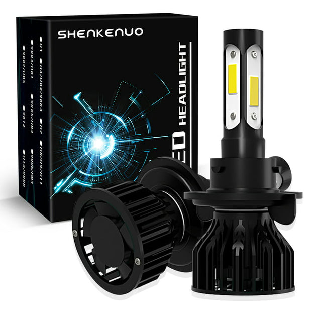 For Jeep Patriot 2007-2013 2014 2015 2016 2017 LED Headlight Bulbs H13 9008 High and Low Beam 2pcs
