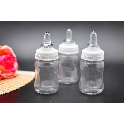 24 Fillable Bottles for Baby Shower Favors Blue Pink Party Decorations Girl Boy Recuerdos