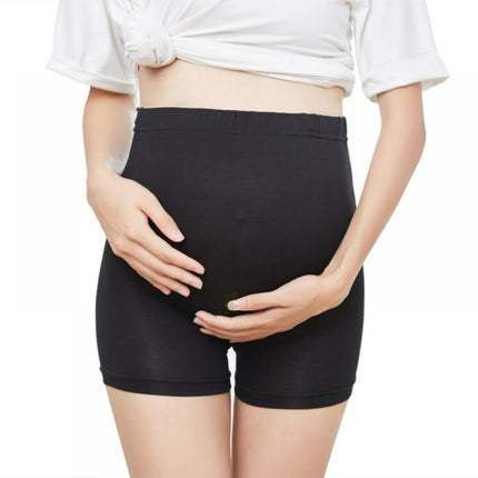 Women's Maternity Yoga Shorts Over The Belly Comfy Biker Workout Active Pregnancy Gym Short Pants