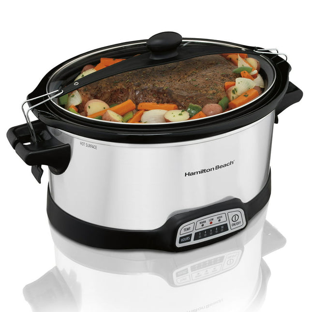 hamilton beach 7-qt. stay or go slow cooker